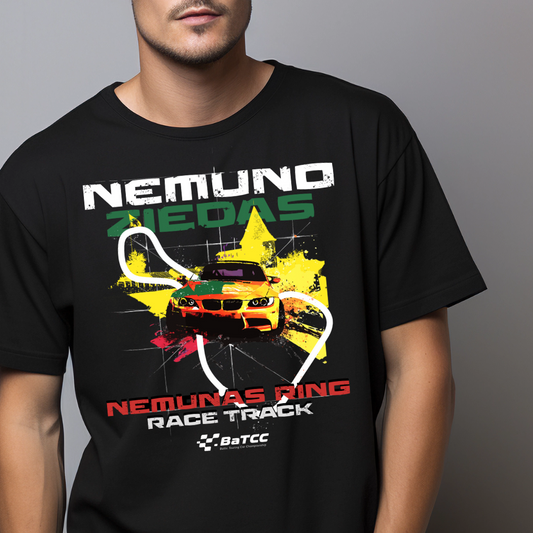 Nemuno Žiedas Race Track Unisex T-Shirt