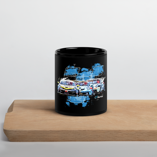 Racing Black Glossy Mug