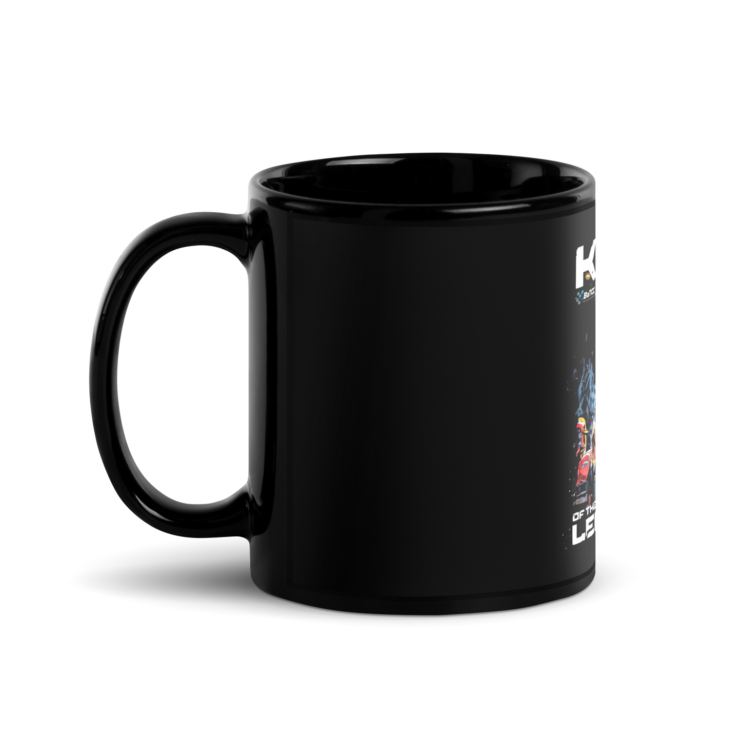 King of The Legends Black Mug