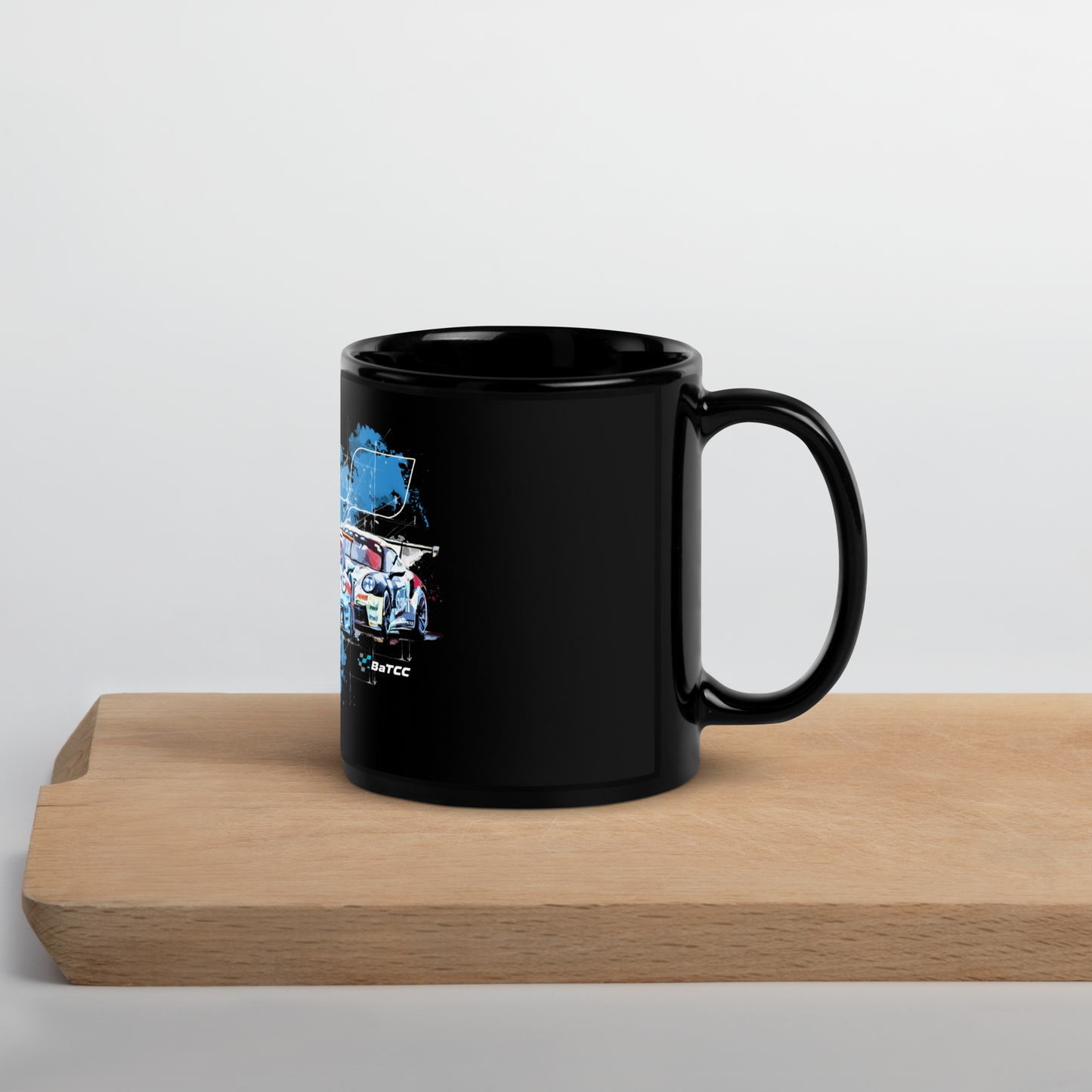 Racing Black Glossy Mug