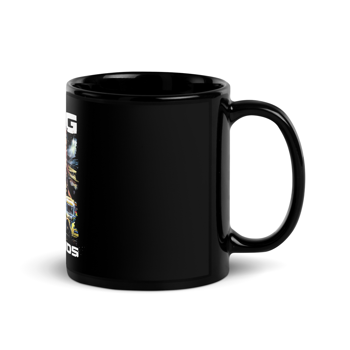 King of The Legends Black Mug