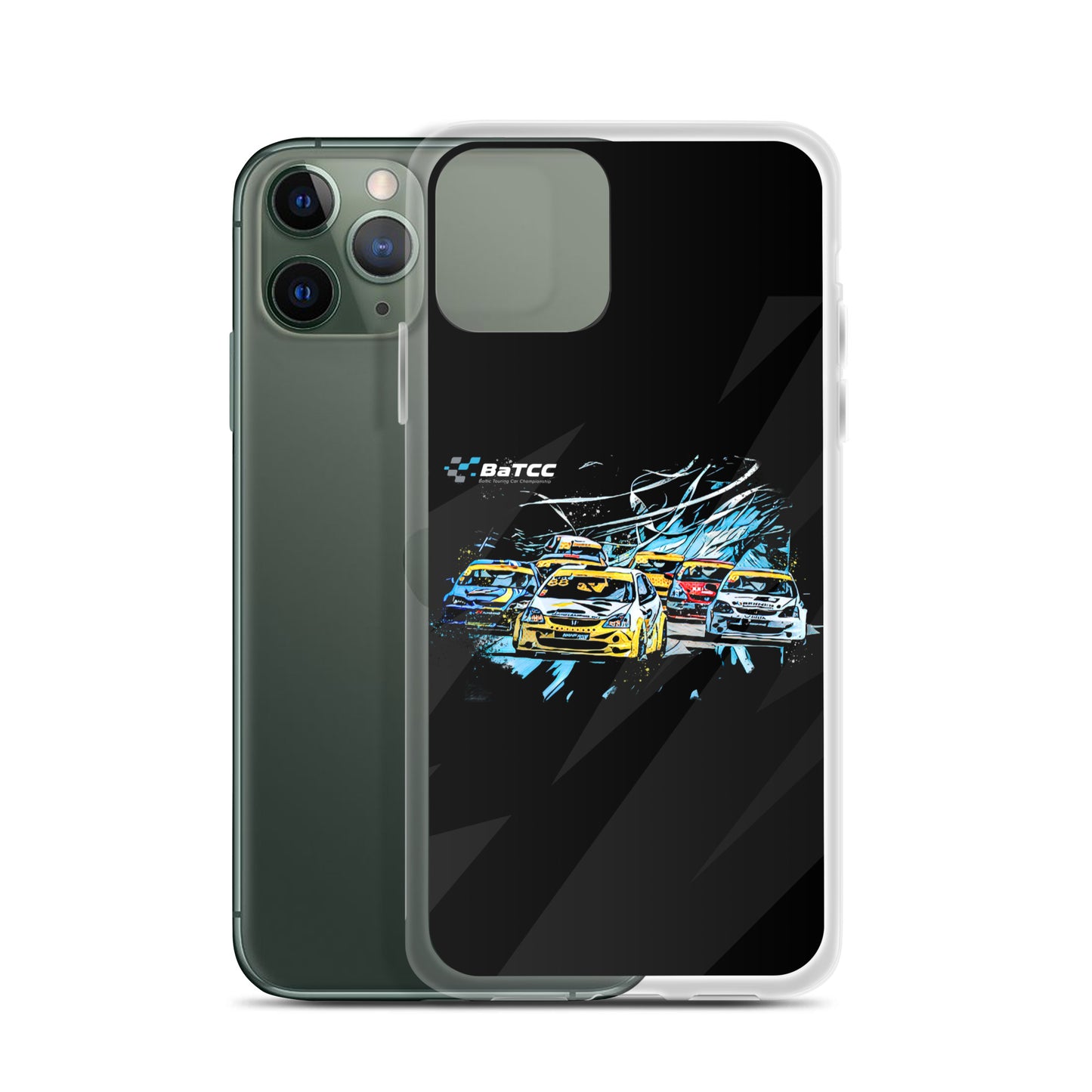 BTC2 Racing Clear Case for iPhone®