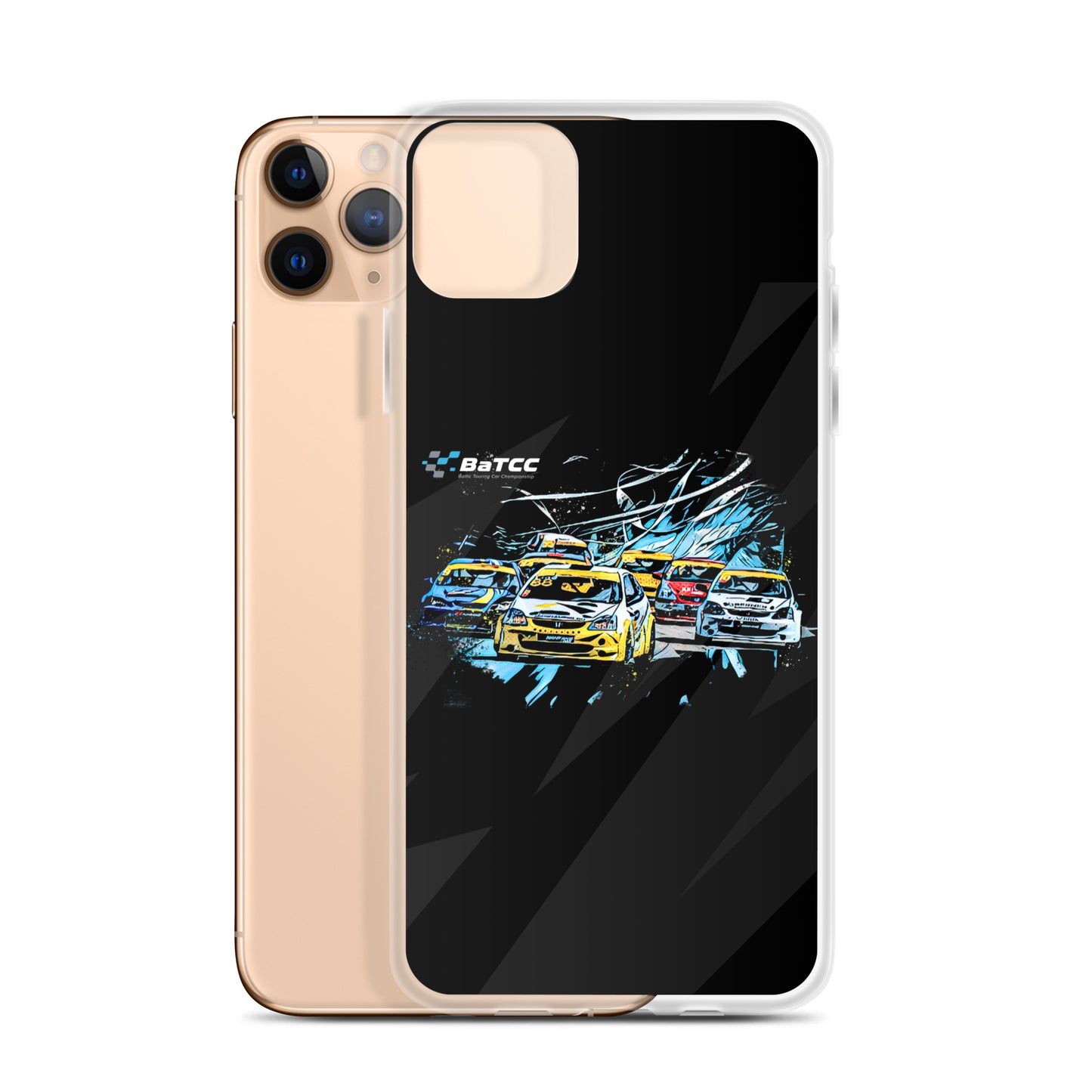 BTC2 Racing Clear Case for iPhone®