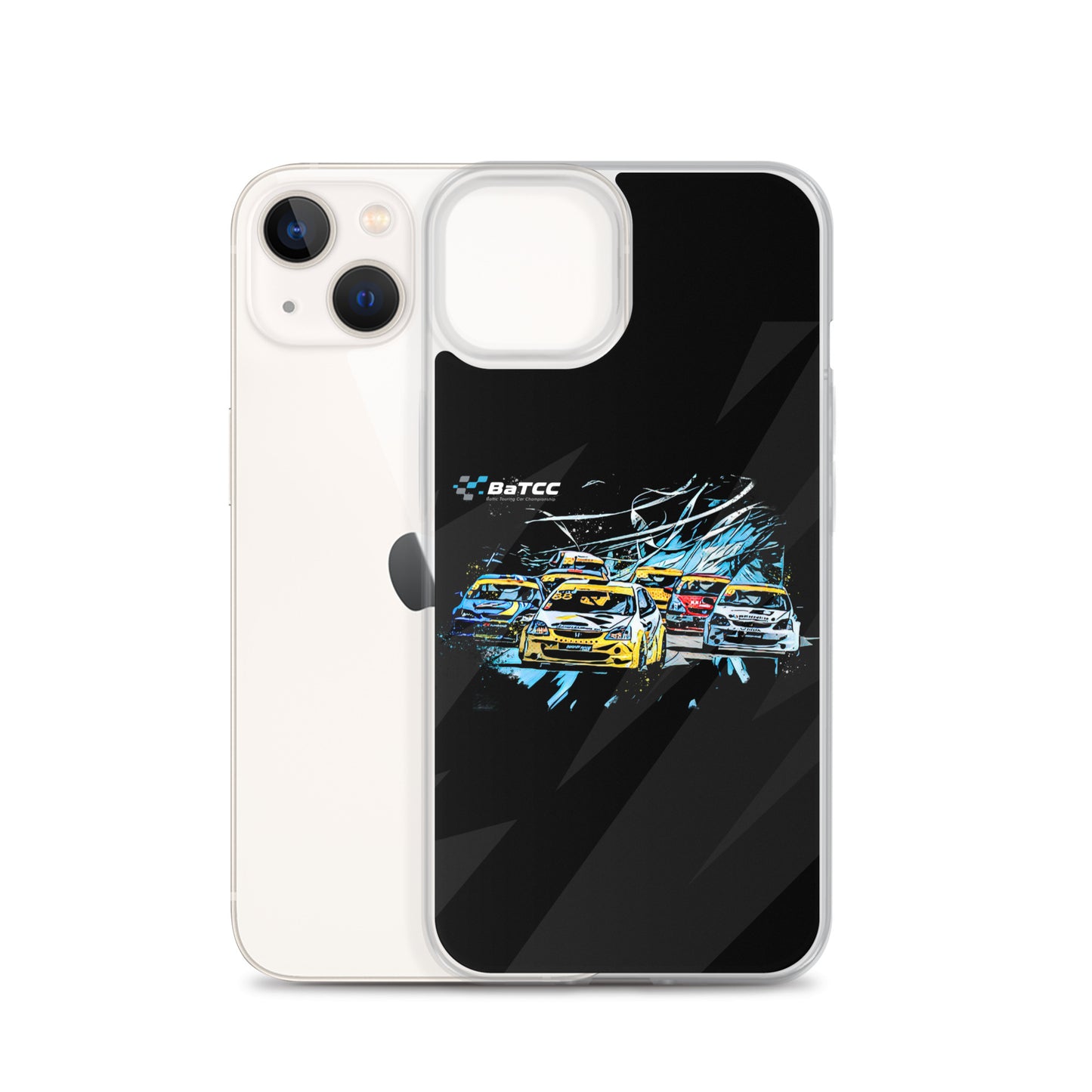 BTC2 Racing Clear Case for iPhone®