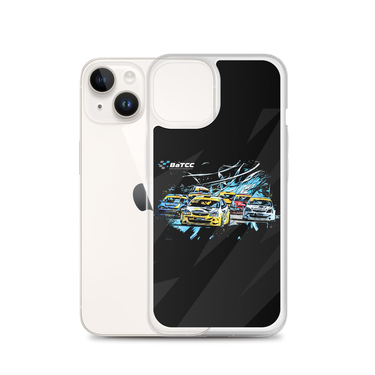 BTC2 Racing Clear Case for iPhone®
