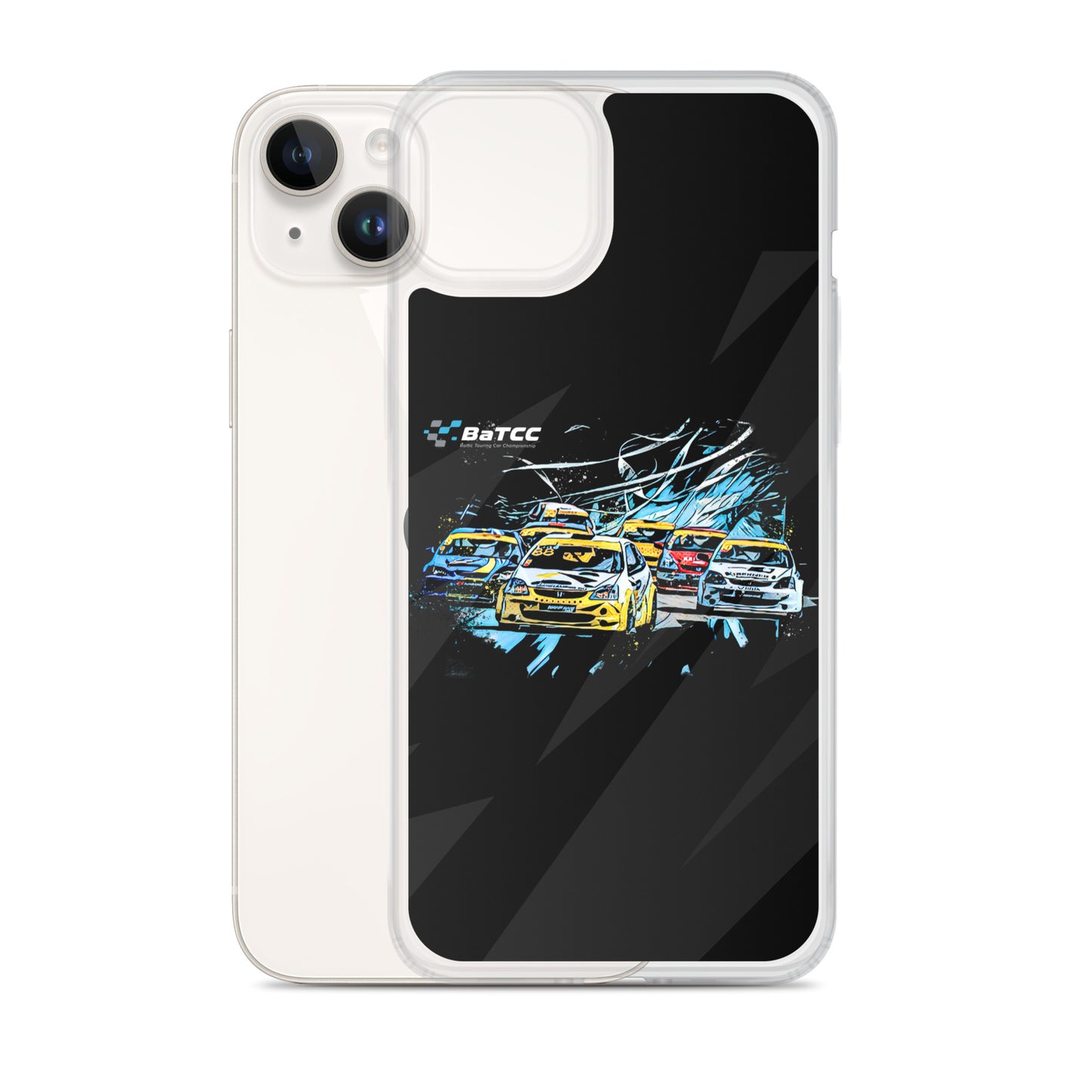 BTC2 Racing Clear Case for iPhone®