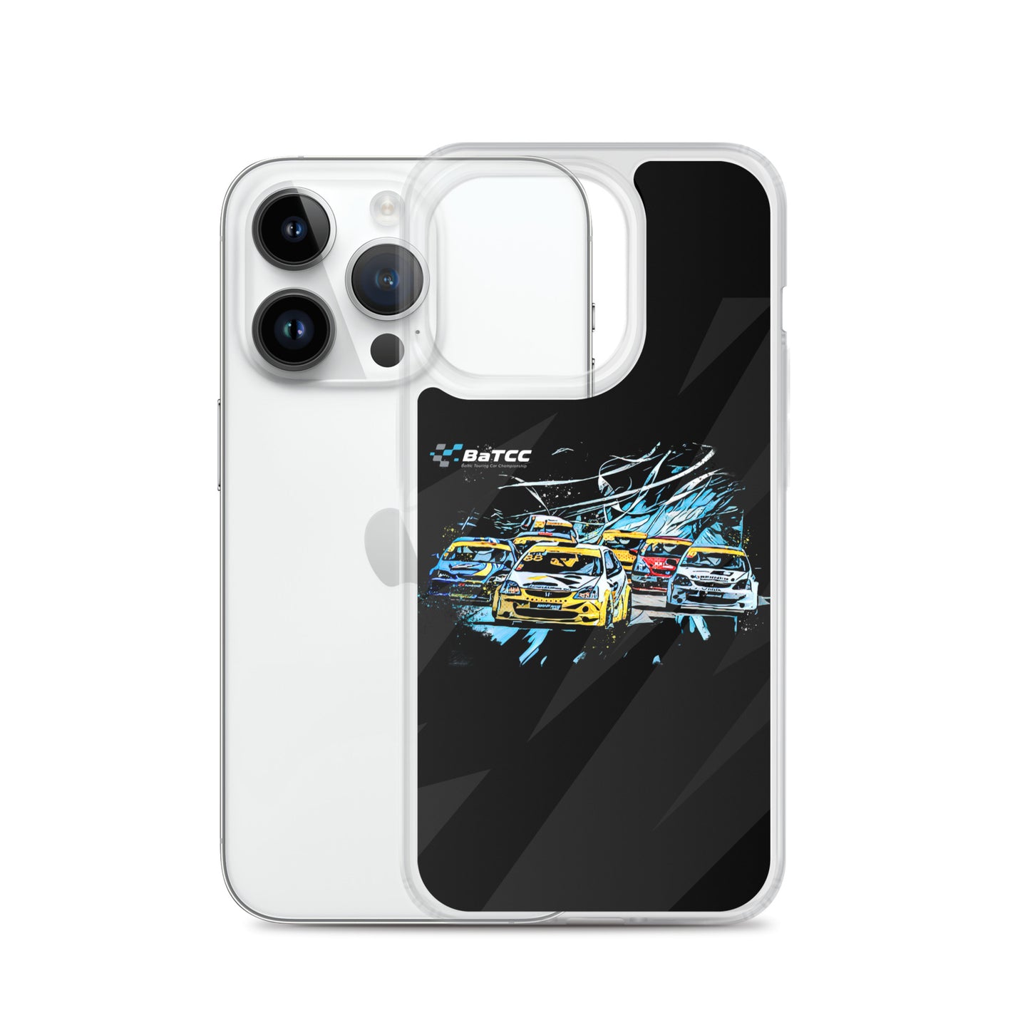 BTC2 Racing Clear Case for iPhone®