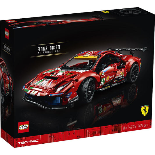LEGO Technic Ferrari 488 GTE “AF Corse #51”