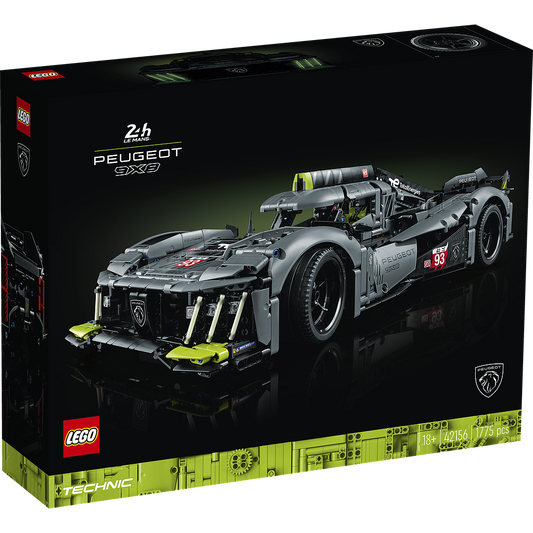 LEGO Technic PEUGEOT 9X8 24H Le Mans Hybrid Hypercar