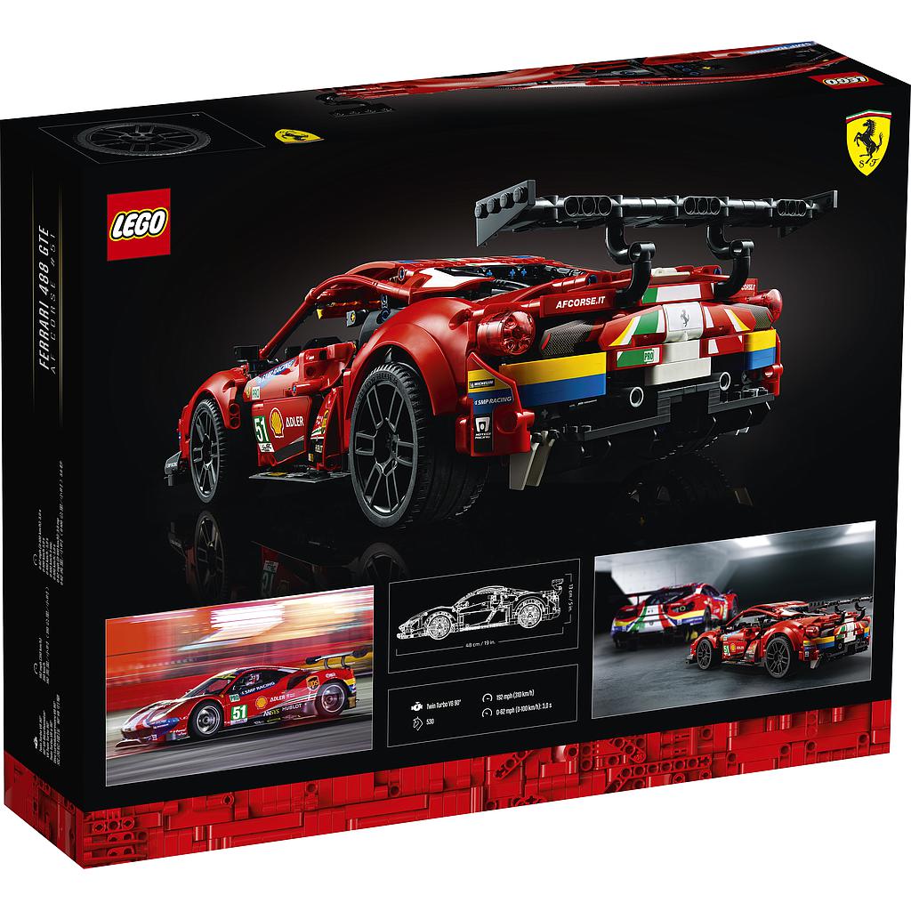 LEGO Technic Ferrari 488 GTE “AF Corse #51”