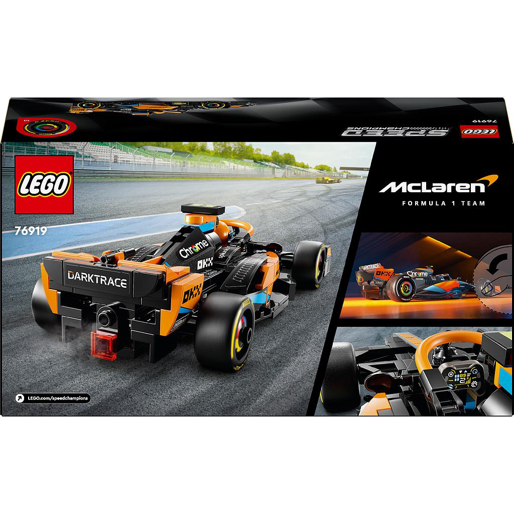LEGO Speed Champions 2023 McLaren Formula 1 Race Car
