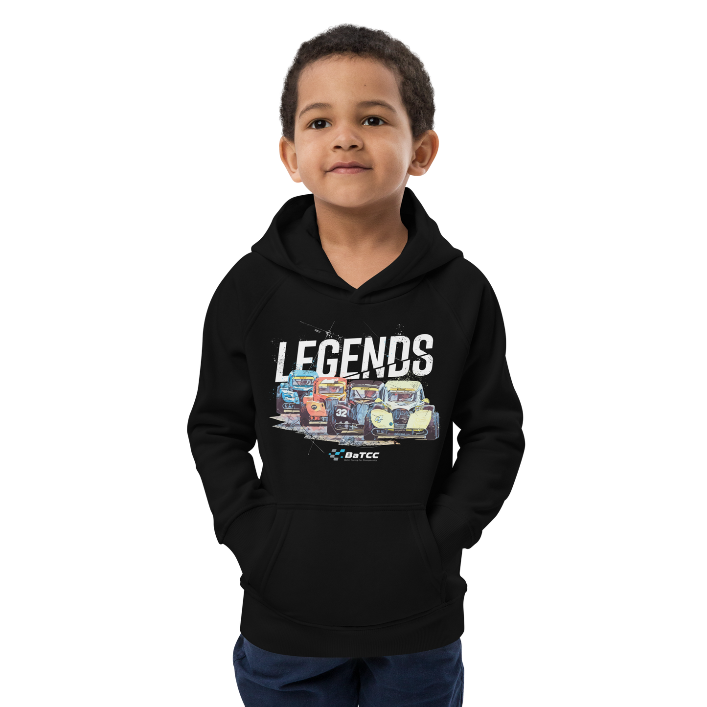 Legends Car Racing Kids Unisex Hoodie