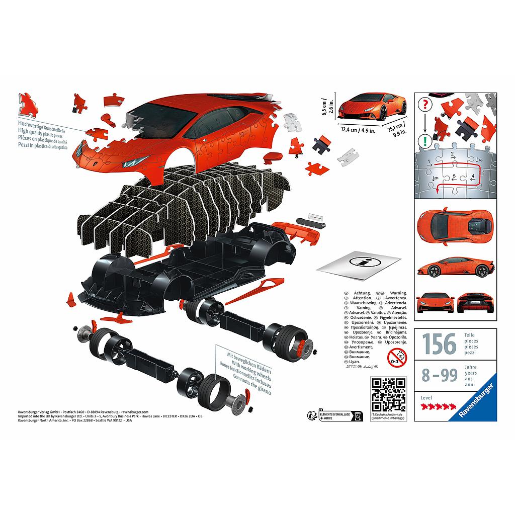 Ravensburger 3D puzzle Lamborghini Huracan V1