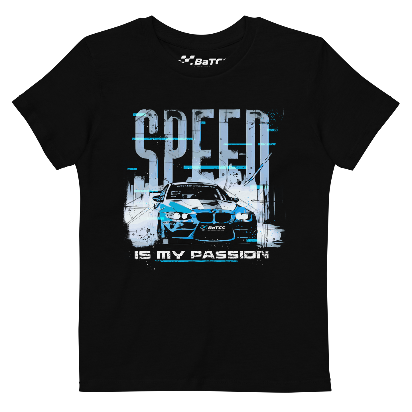 Speed is My Passion Kids Unisex t-shirt