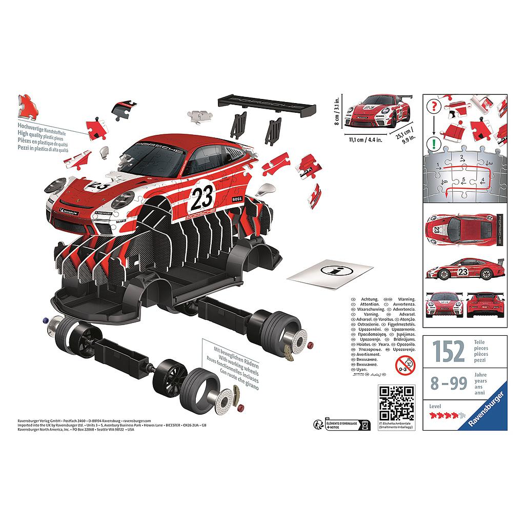 Ravensburger 3D puzzle Porsche 911 V2