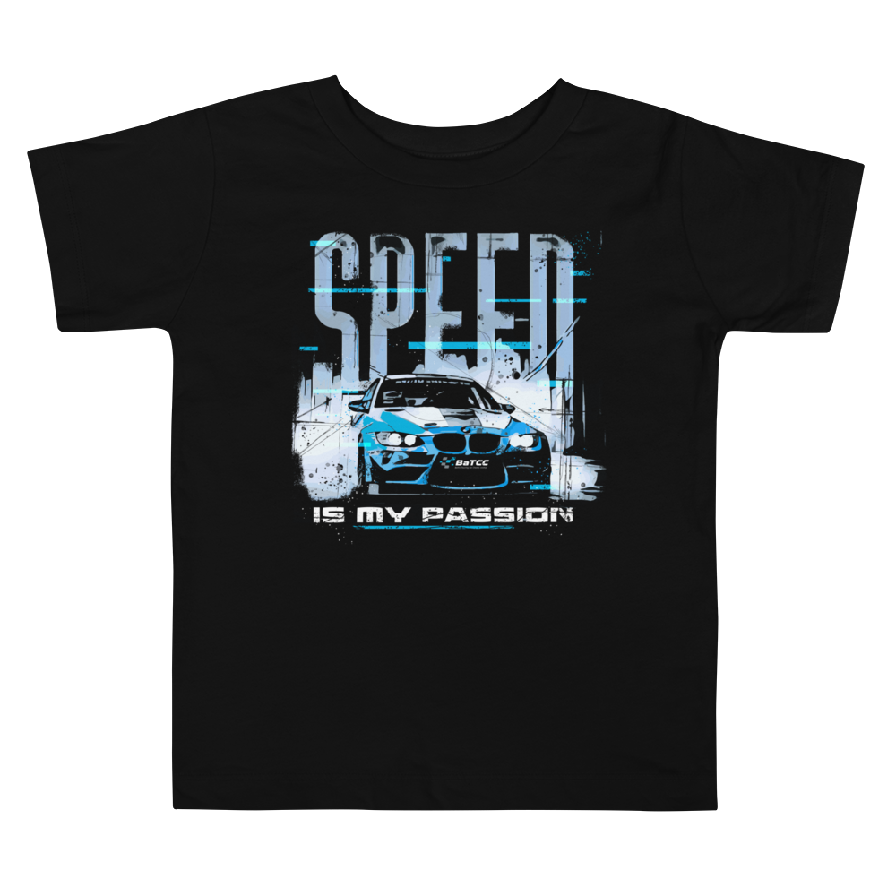 Speed is My Passion Kleinkind Unisex T-Shirt