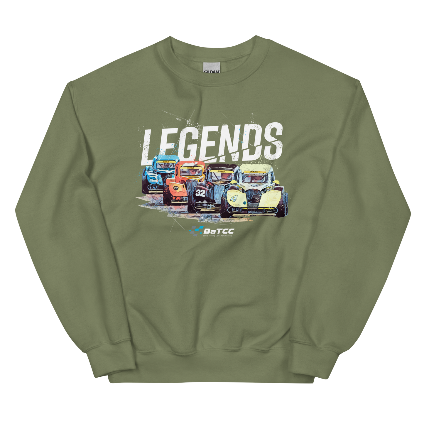 Legends Car Racing Unisex Sweatshirt