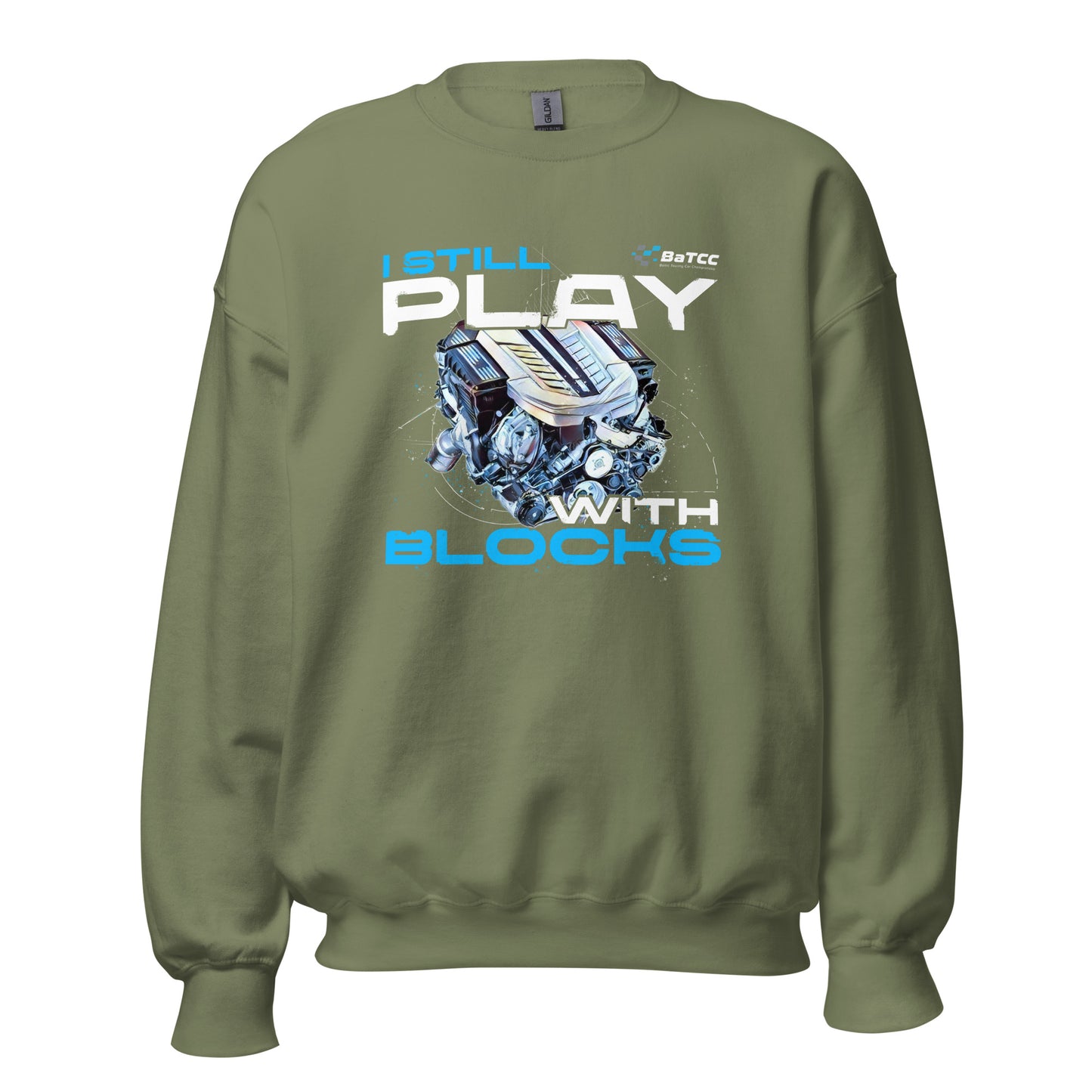 I Still Play with Blocks Engine Unisex Sweatshirt