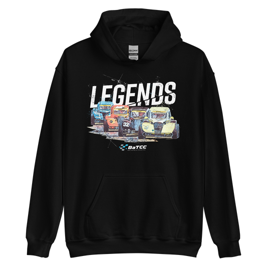 hoodie with legends car