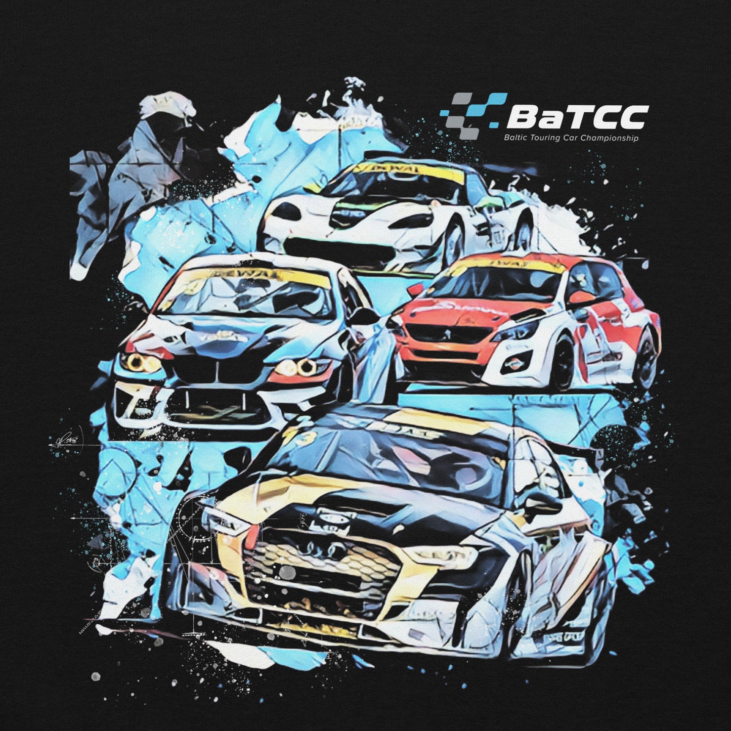 Touring Cars Racing Unisex Hoodie