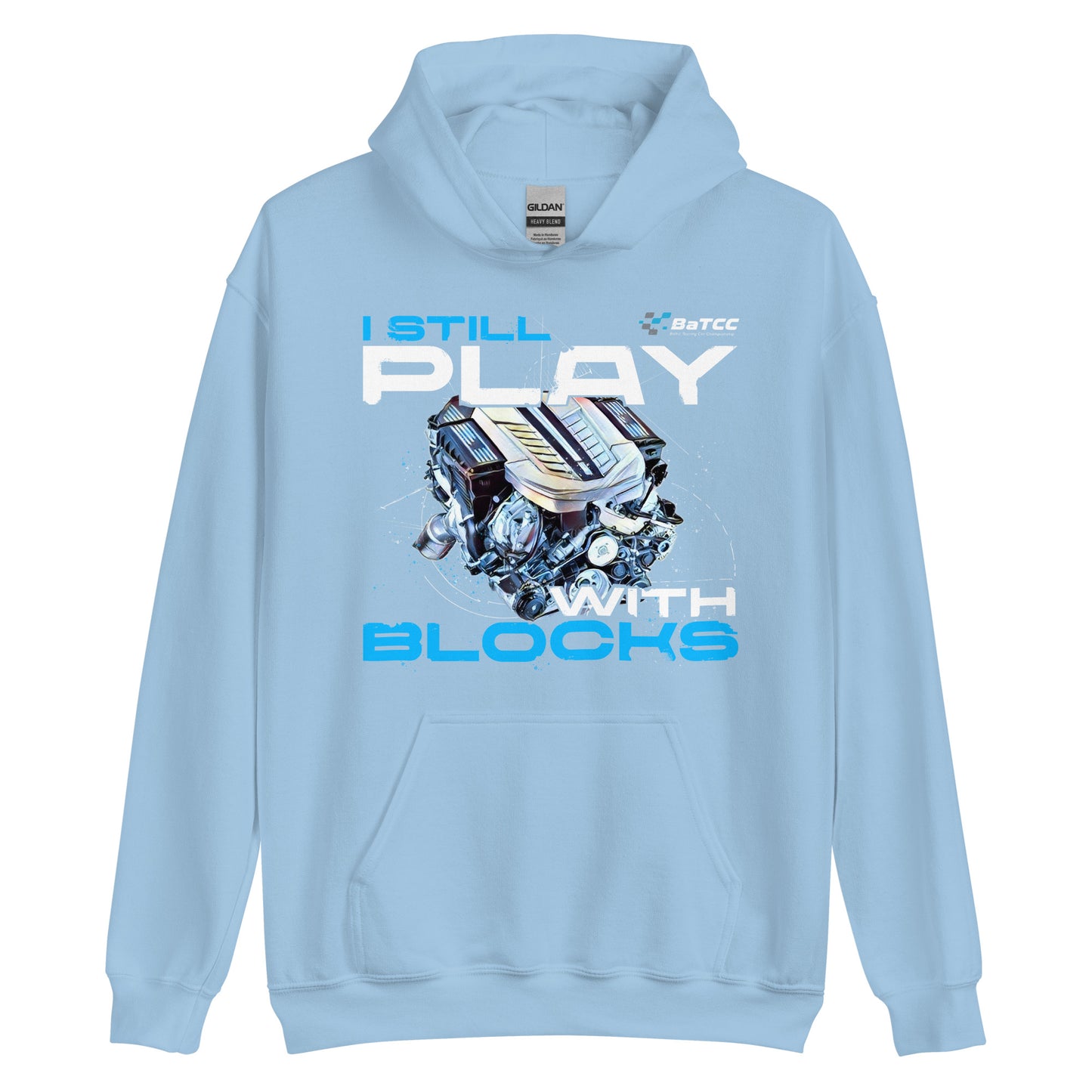 I Still Play with Blocks Engine Unisex Hoodie