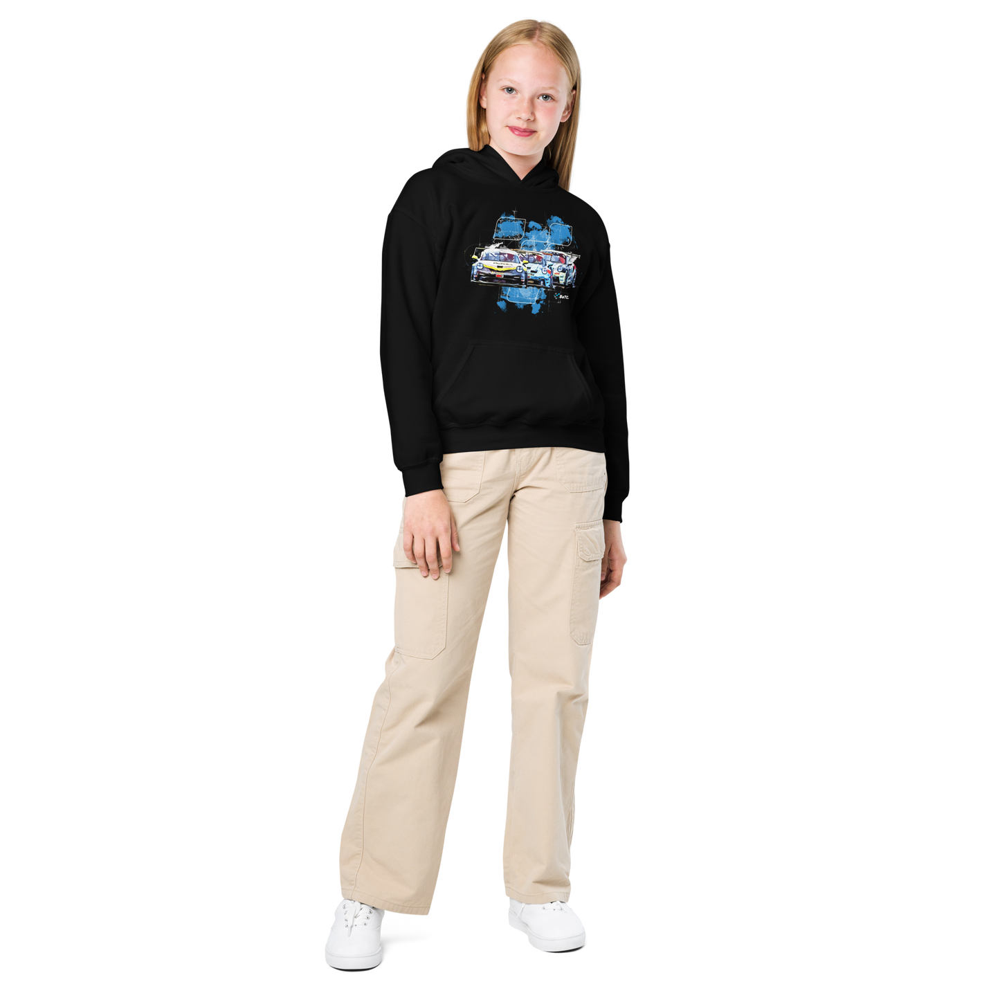 Youth heavy blend hoodie Racing
