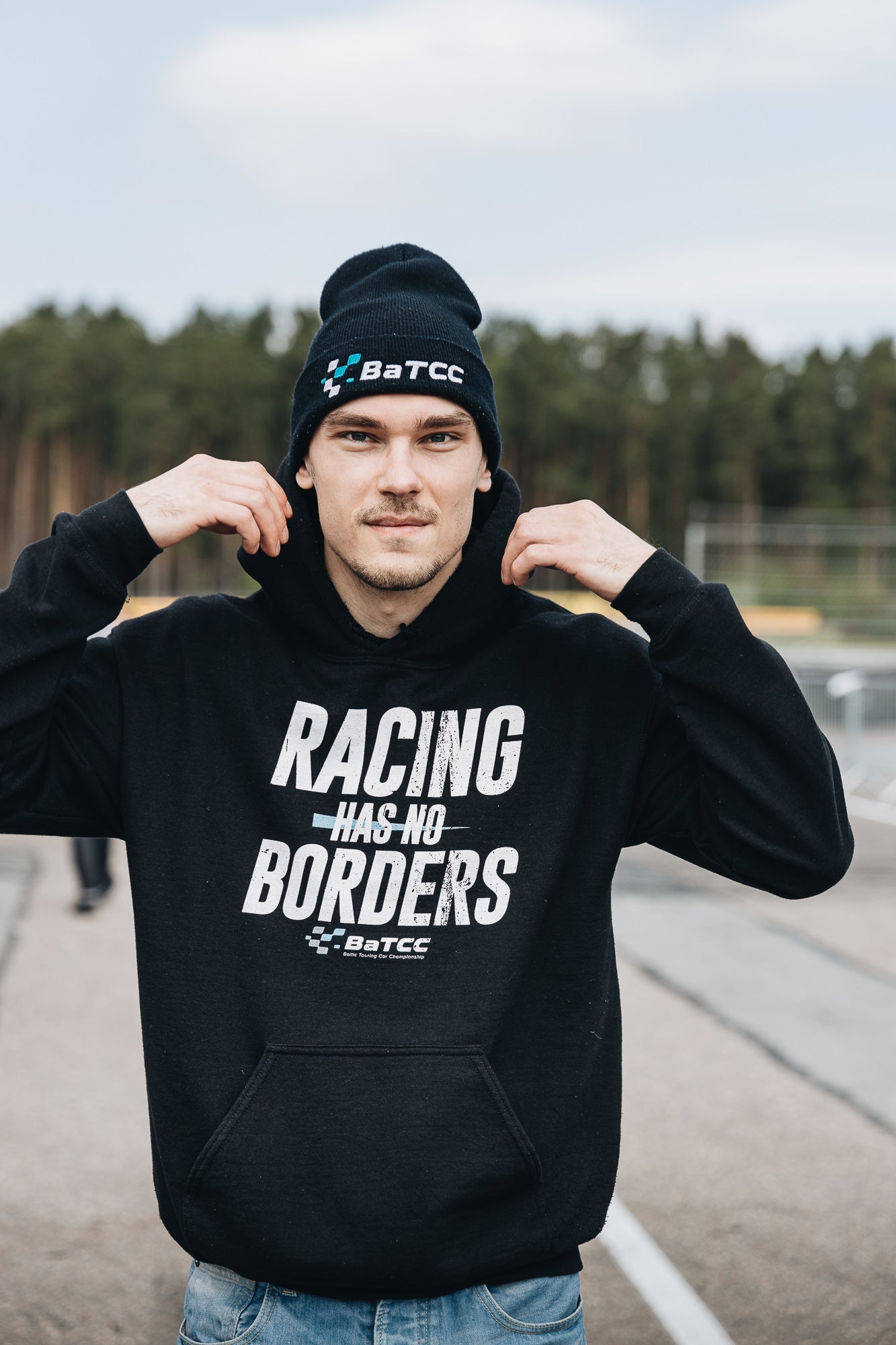 Racing has no borders Unisex Hoodie