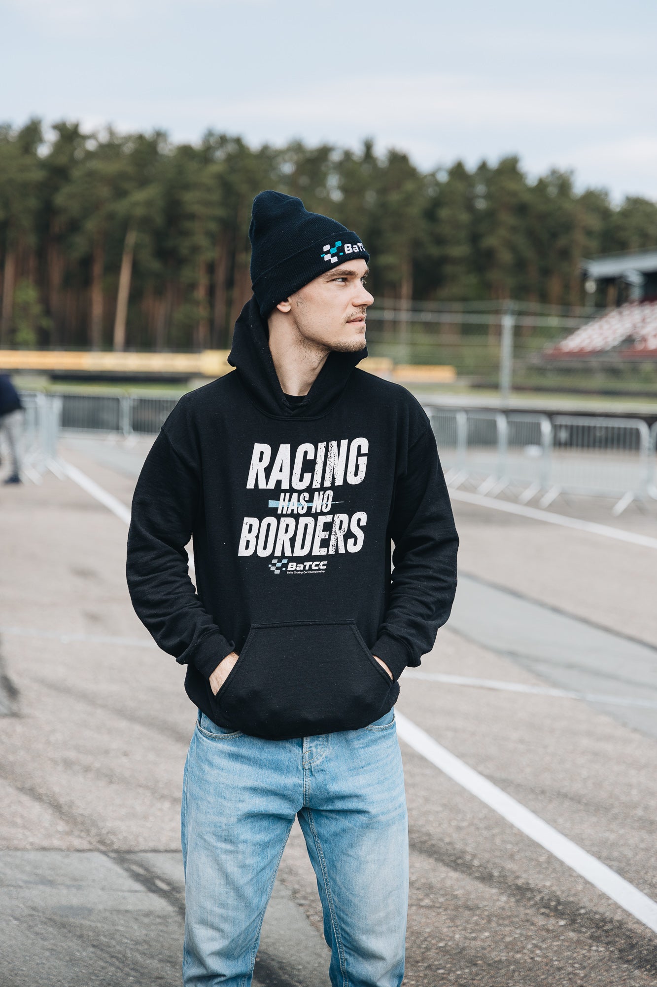 Racing has no borders Unisex Hoodie