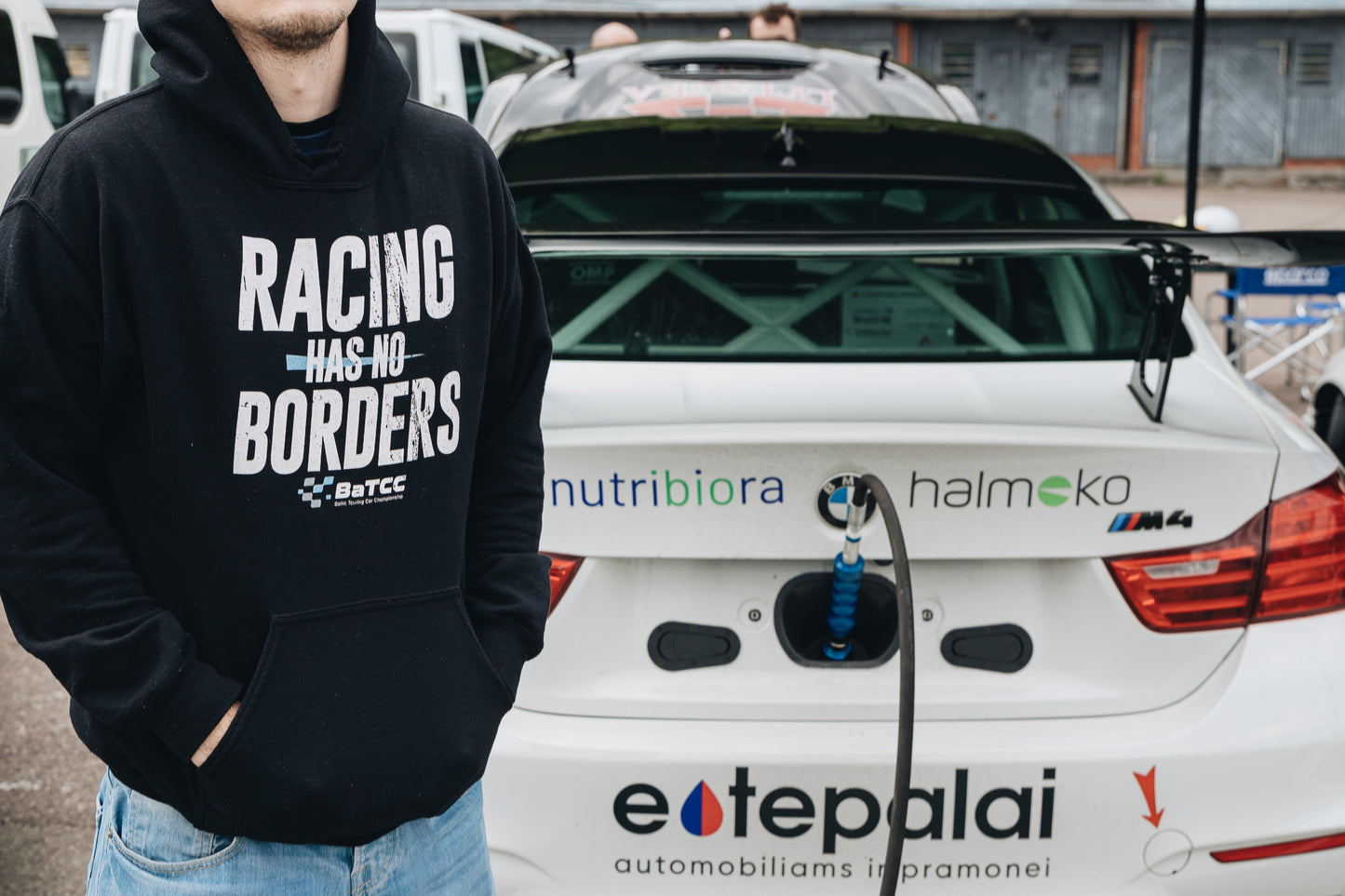 Racing has no borders Unisex Hoodie