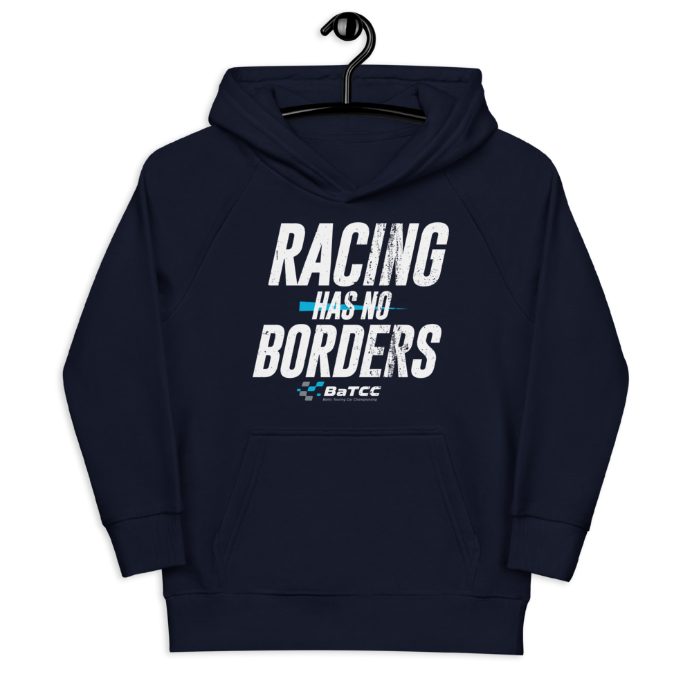 Racing Has No Borders Kids Eco Hoodie