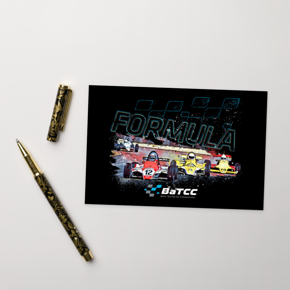 Formula Historic Postcard