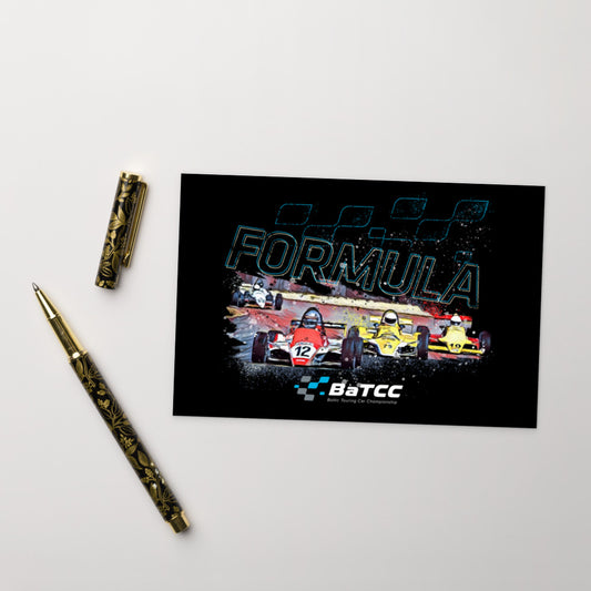Formula Historic Postcard