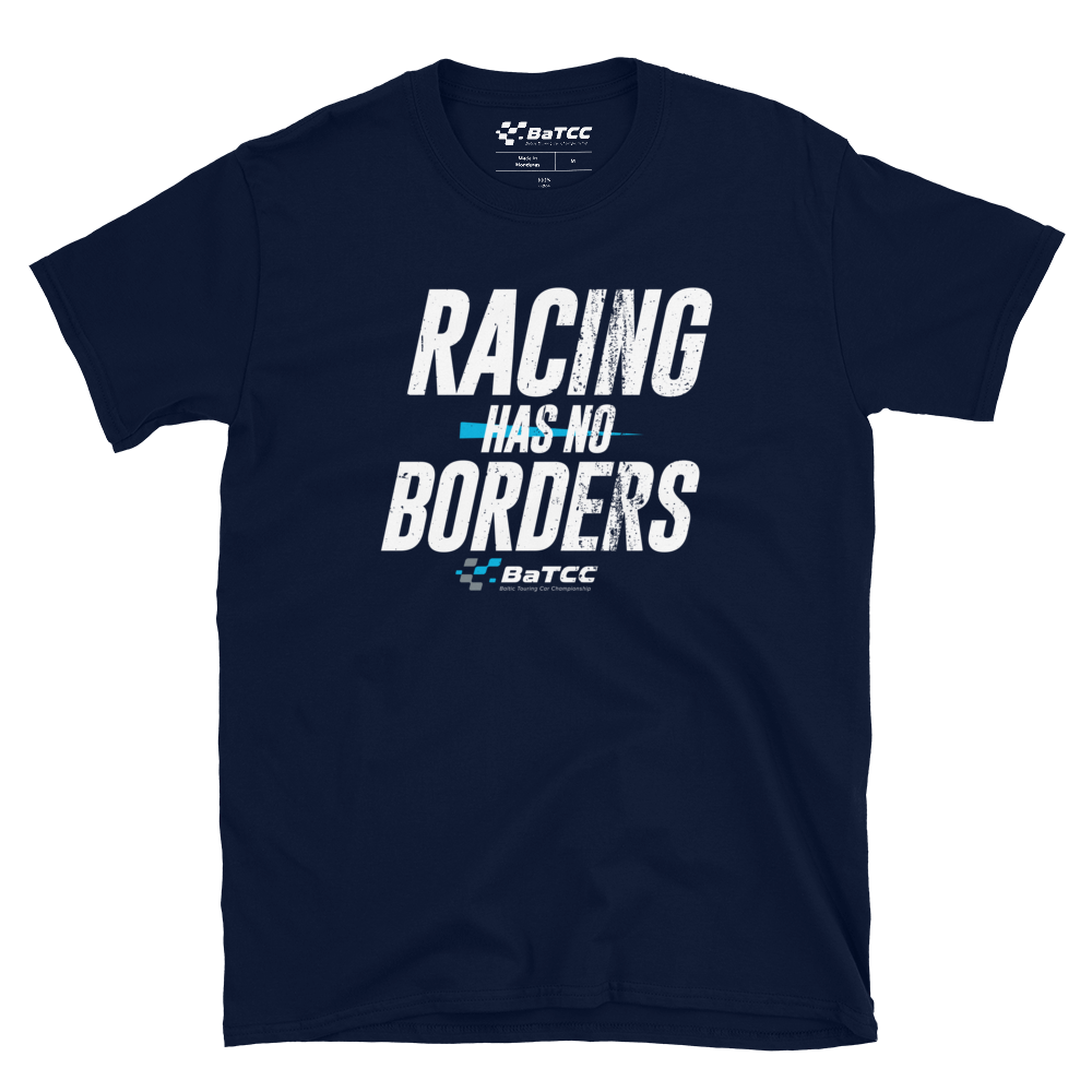 Racing has no borders Unisex T-Shirt