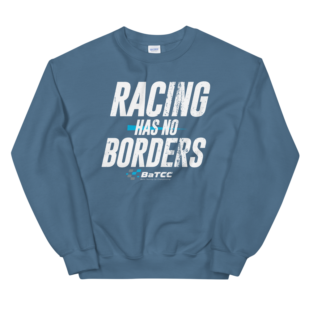 Racing Has No Borders Unisex Sweatshirt (FRONT PRINT ONLY)