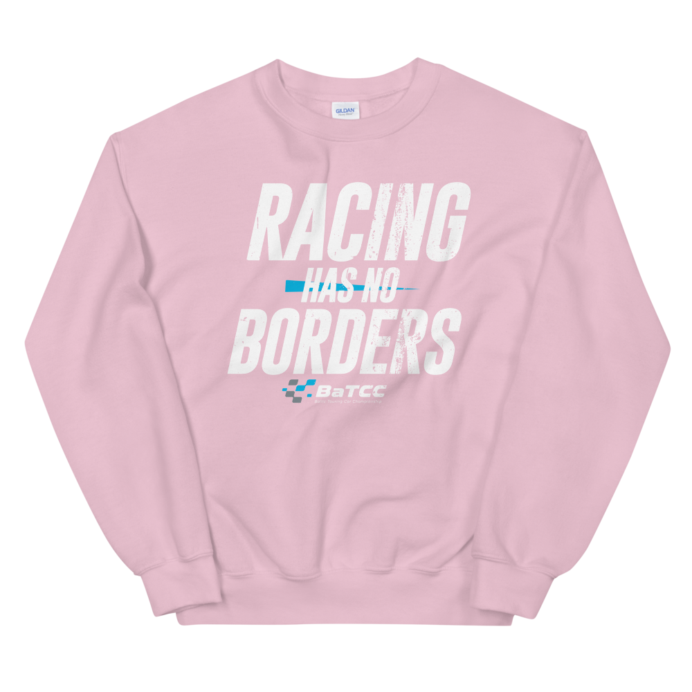 Racing Has No Borders Unisex Sweatshirt (FRONT PRINT ONLY)