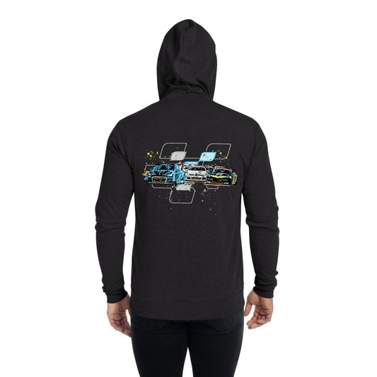 BTC4 Unisex Zip Hoodie