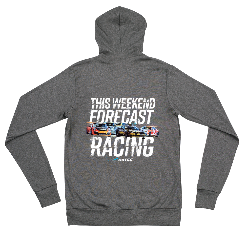 Weekend Forecast Unisex Zip Hoodie