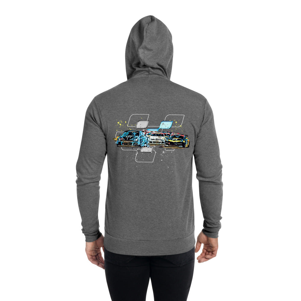 BTC4 Unisex Zip Hoodie