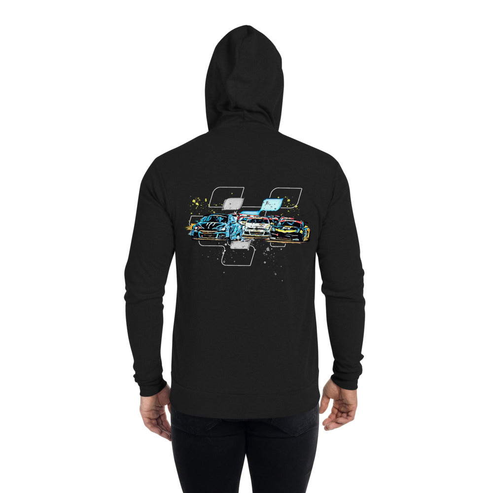 BTC4 Unisex Zip Hoodie