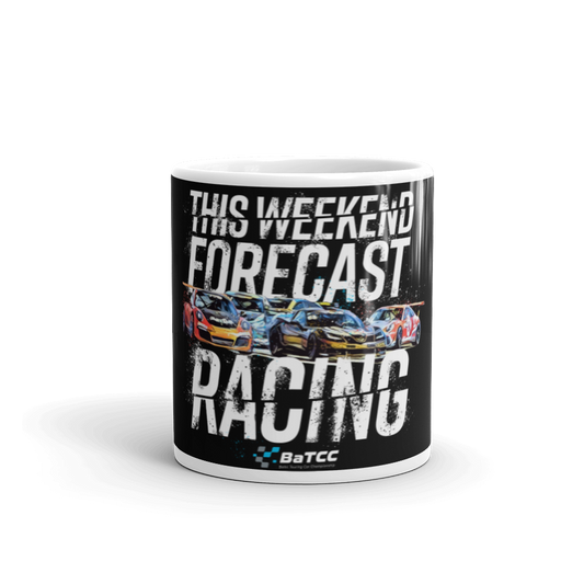 Weekend Forecast Mug BLACK