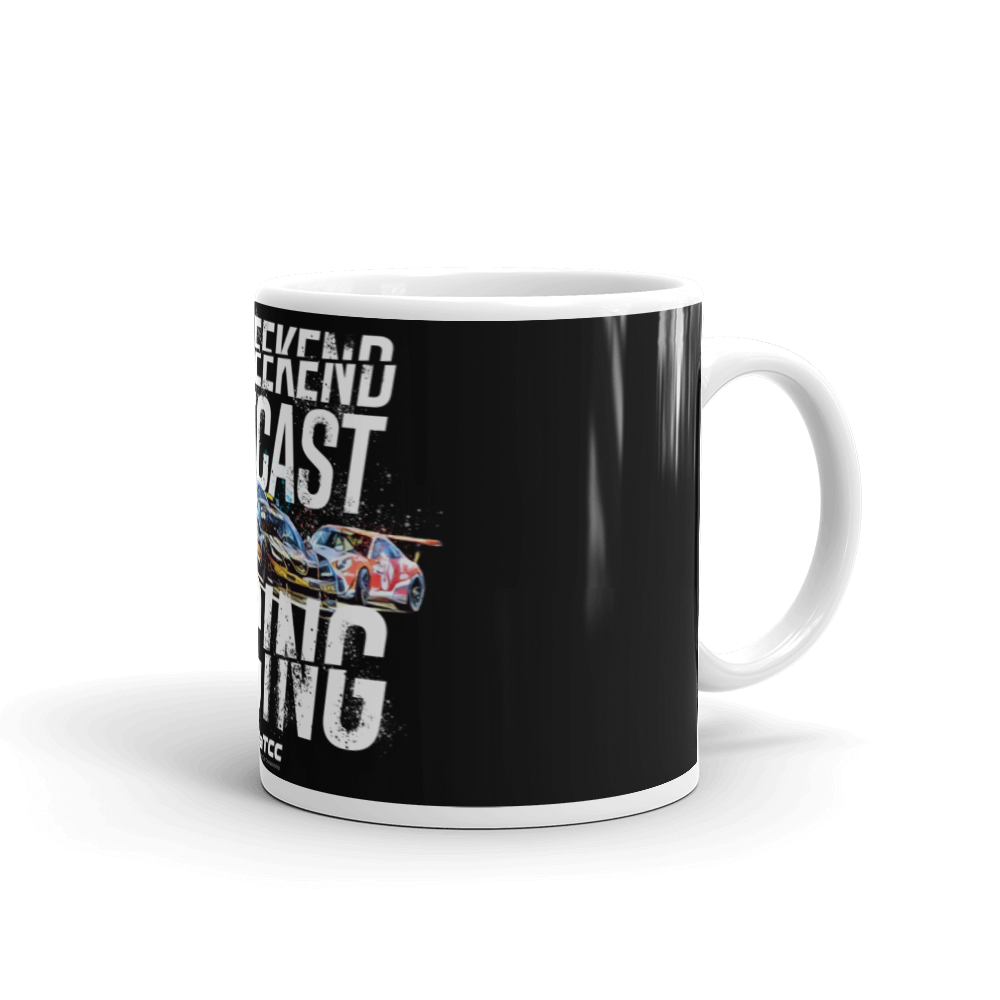 Weekend Forecast Mug BLACK