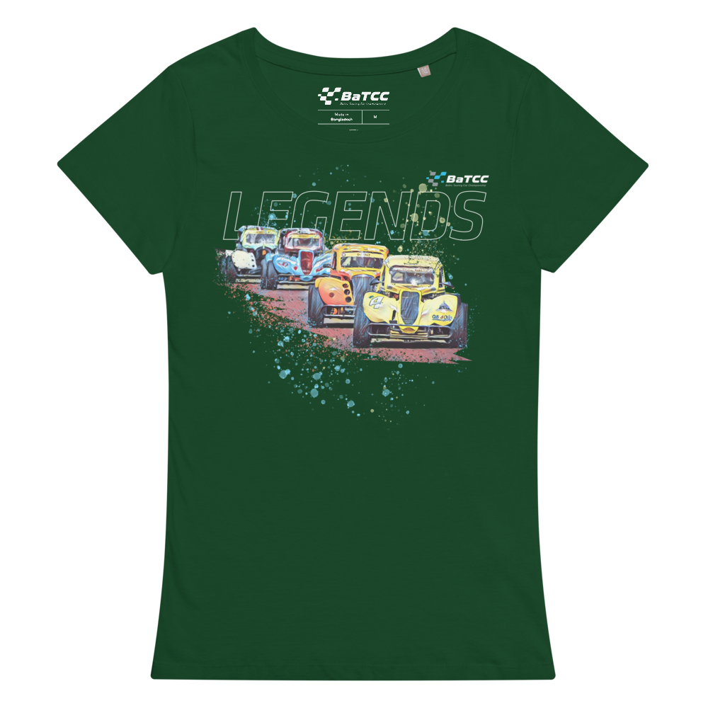 Legends Car Racing Women’s basic organic t-shirt