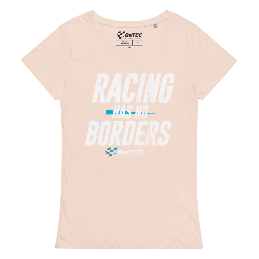 Racing has no borders Women’s basic organic t-shirt