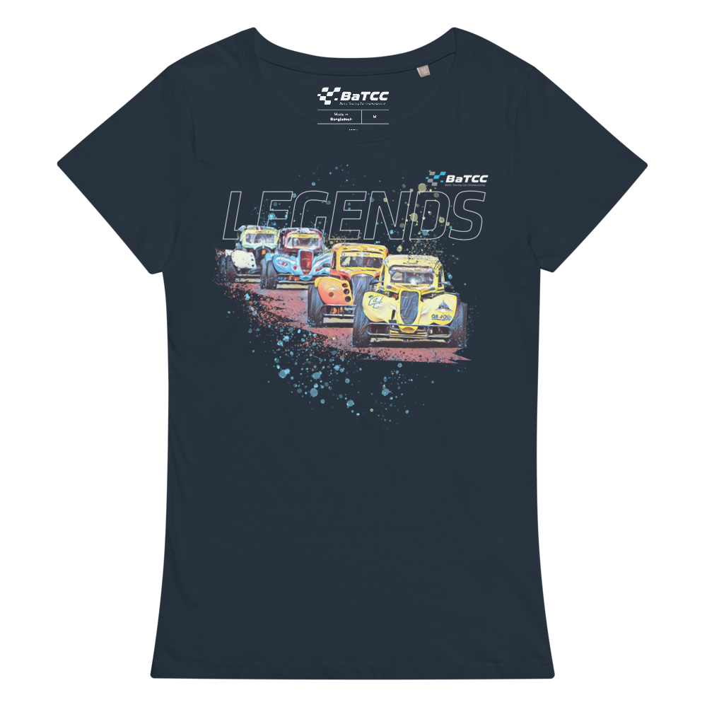 Legends Car Racing Women’s basic organic t-shirt