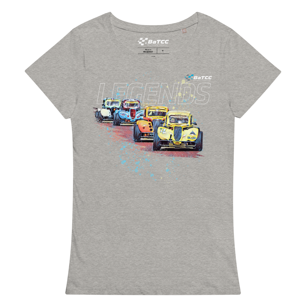 Legends Car Racing Women’s basic organic t-shirt