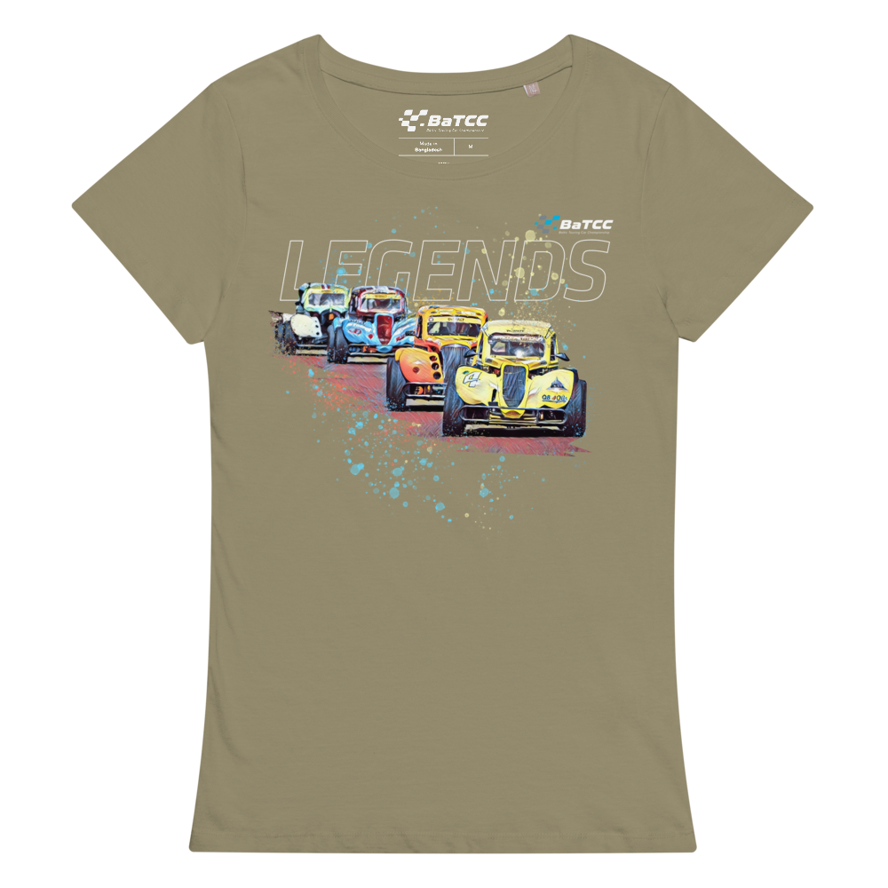 Legends Car Racing Women’s basic organic t-shirt