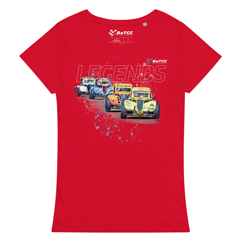 Legends Car Racing Women’s basic organic t-shirt