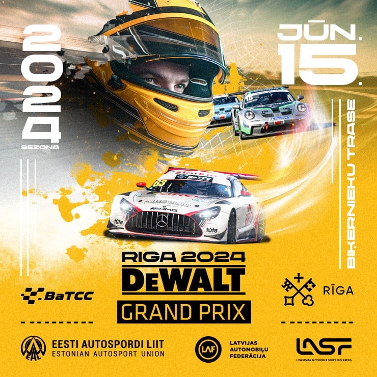 The Baltic Touring Car Championship continues in Riga