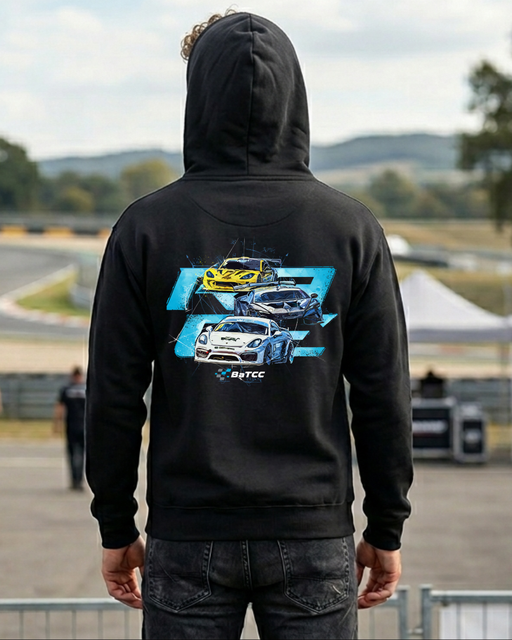 GT Race Unisex Hoodie (Back Print)
