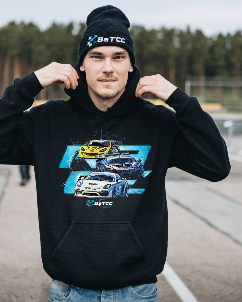 GT Race Unisex Hoodie (Front Print)